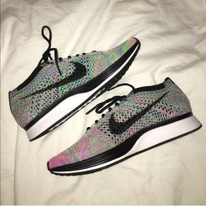 Nike Men’s Flyknit Rainbow Racer Shoes